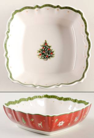 Toy's Delight 6" Square Vegetable Bowl by Villeroy & Boch