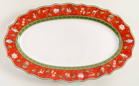 Toy's Delight 10" Oval Serving Platter