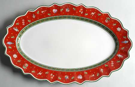 Toy's Delight 19" Oval Serving Platter