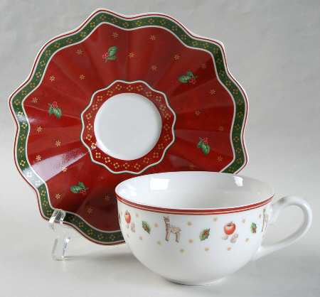 Toy's Delight Flat Cup & Saucer Set