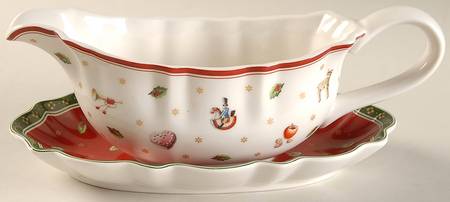 Toy's Delight Gravy Boat & Underplate
