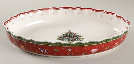 Toy's Delight 10" Oval Vegetable Bowl