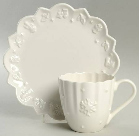 Toy's Delight Flat Cup & Saucer Set