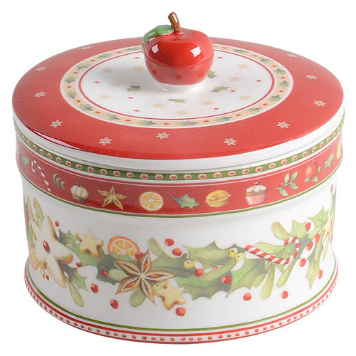 Winter Bakery Delight Medium Pasty Box & Lid