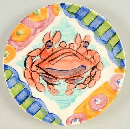 Splish Splash Salad Plate