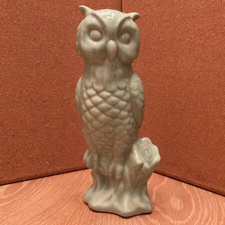 Art Pottery Owl Figurine