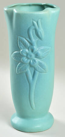 Art Pottery 8" Columbine Vase