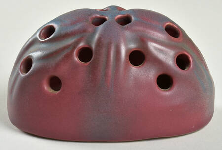 Art Pottery Flower Frog for Tulip Bowl