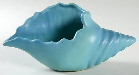 Art Pottery Conch Bowl