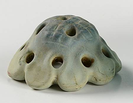 Art Pottery Grid/Frog for Vase