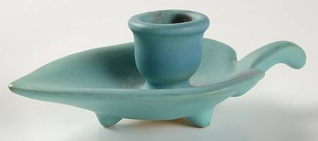 Art Pottery 2" Candlestick