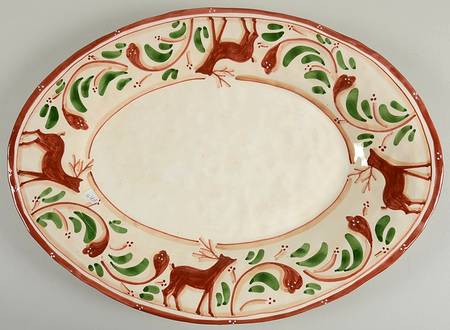 Renna 18" Oval Serving Platter