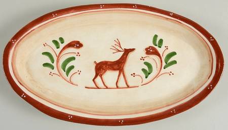 Renna 13" Oval Serving Platter
