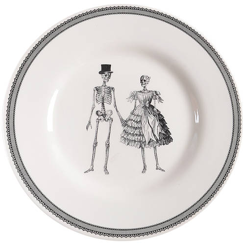 Skull Salad Plate