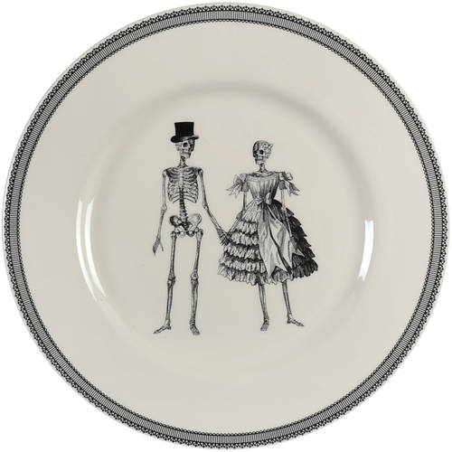 Skull Dinner Plate