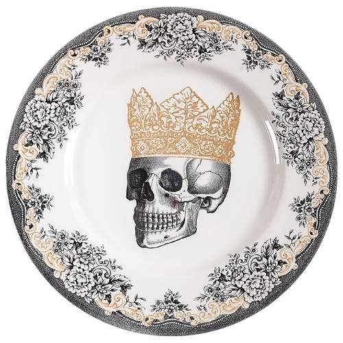Skull Dinner Plate