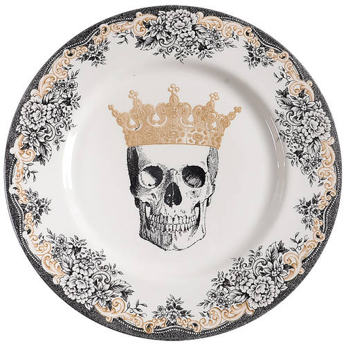 Skull by Victorian English Pottery-Royal Stafford