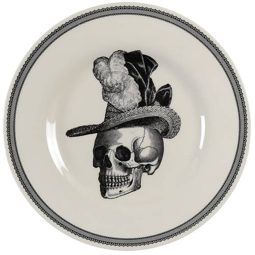 Skull Salad Plate