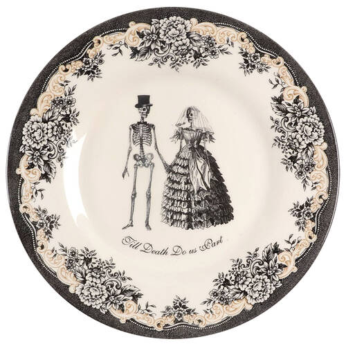 Skull Salad Plate