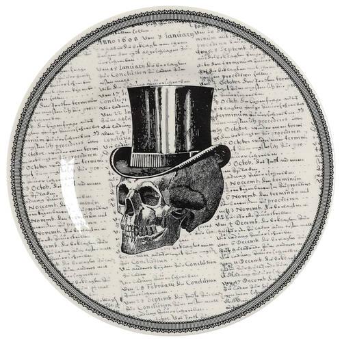 Skull Salad Plate