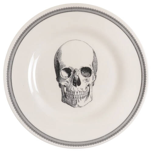 Skull Salad Plate