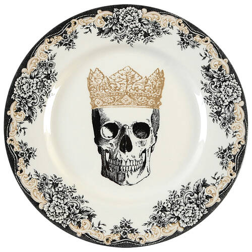 Skull Dinner Plate