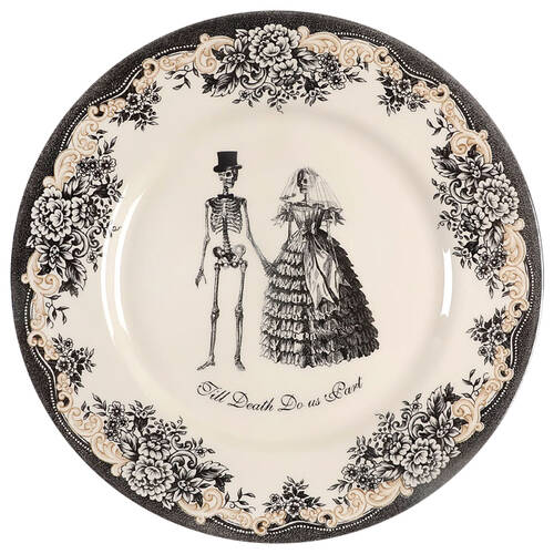 Skull Dinner Plate