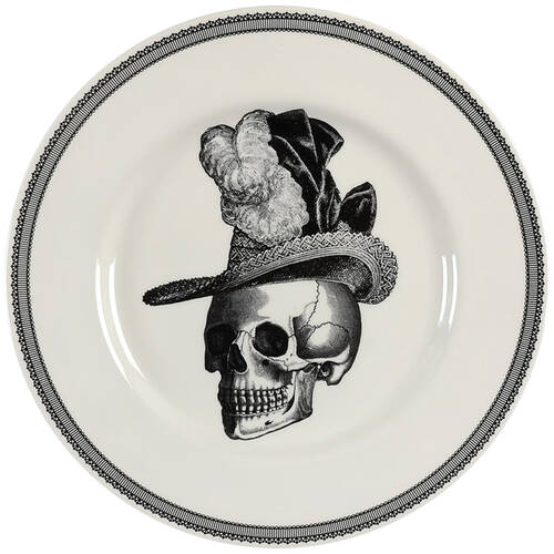Skull Dinner Plate