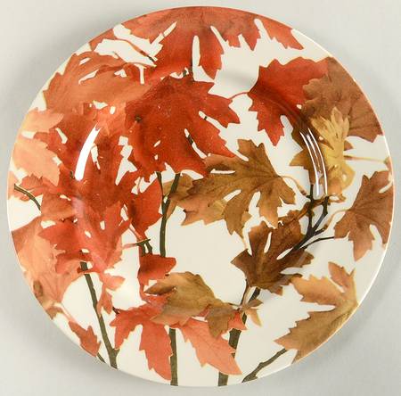 Autumn Leaves by Victorian English Pottery-Royal Stafford
