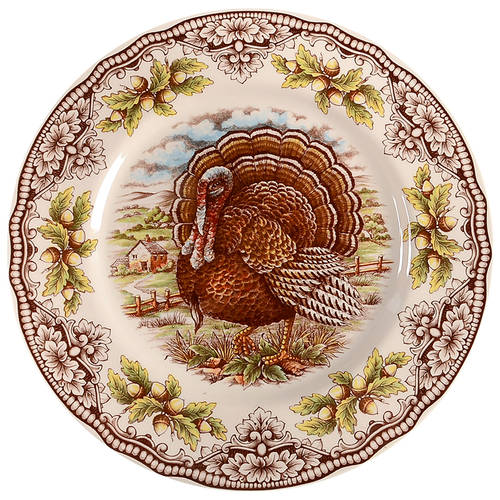 Homeland Turkey by Victorian English Pottery-Royal Stafford
