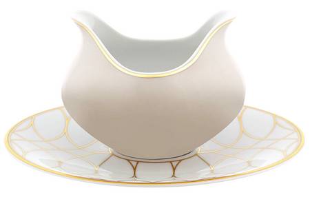 Terrace Open Sauce Boat & Underplate