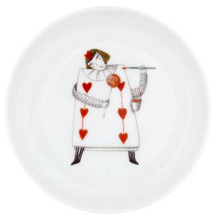 Tea with Alice Cake Plate