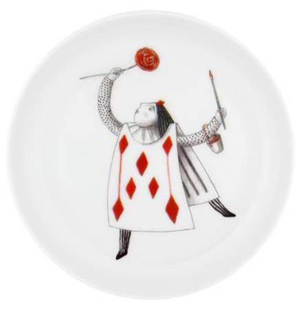 Tea with Alice Cake Plate
