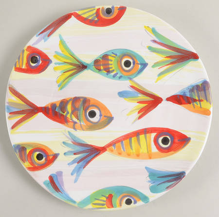 Pesci Colorati (Colorful Fish) by Vietri (Italy)