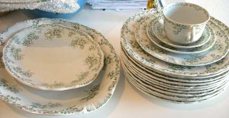 Trentham Green 12" Oval Serving Platter by JH Weatherby