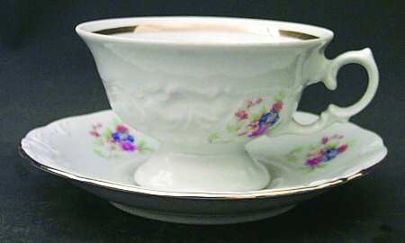 WAV6 Footed Cup & Saucer Set