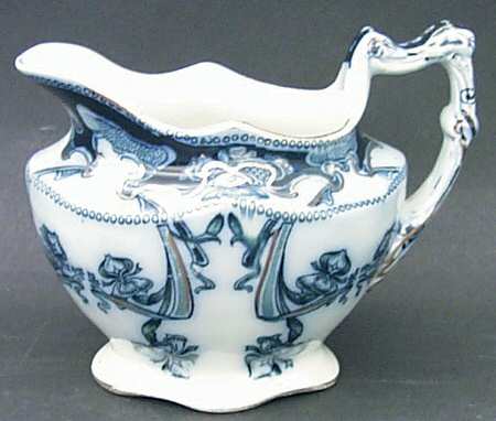 Iris Blue (Flow Blue) Creamer