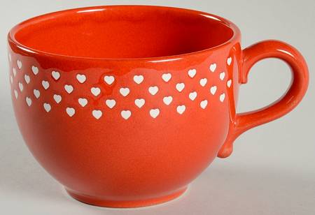 Heart Red Jumbo Mug