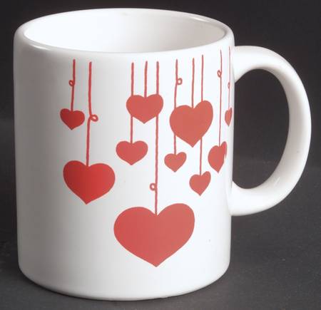 Heart White Mug