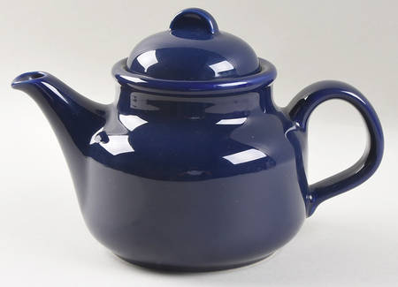 Solid Colours Cobalt Blue Teapot & Lid