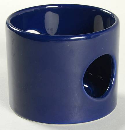 Solid Colours Cobalt Blue Warmer Stand & Burner
