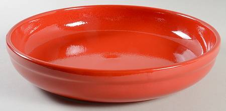 Solid Colours Red 12" Pasta Serving Bowl