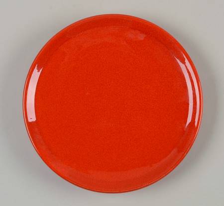 Solid Colours Red Canape Plate