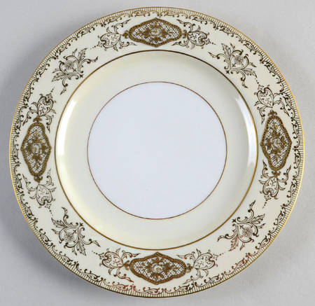 2296 (Cream Band) Salad Plate