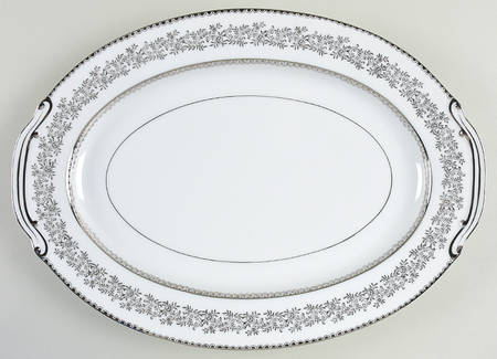 2476 14" Oval Serving Platter