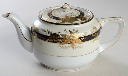 Golden Maple Teapot & Lid
