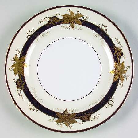 Golden Maple Salad Plate