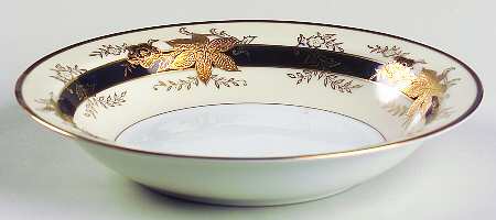 Golden Maple Rim Soup Bowl