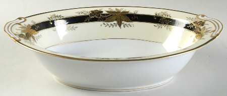 Golden Maple 10" Oval Vegetable Bowl