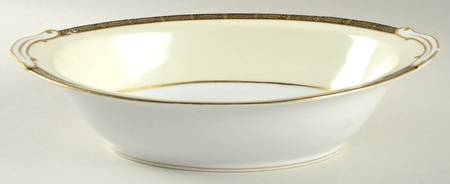 Tiffany 10" Oval Vegetable Bowl